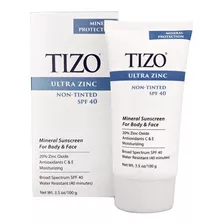 Tizo Ultra Zinc Protector Mineral 100g Rostro Y Cuerpo