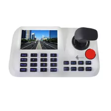 Teclado Joystick Ptz Ip Pantalla Lcd