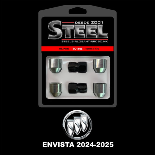  Steel Birlos Antirrobo  Buick Envista  2024-2025   Foto 2