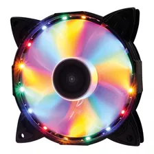 Cooler Fan Gamer Colorido 16 Leds 120mm 1200rpm F30 Oex Game