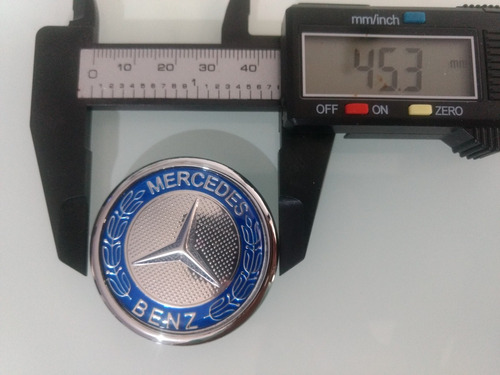Emblema Cofre Mercedes Benz 45mm Foto 3