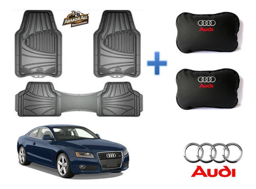 Kit Tapetes Armor All + Cojines Audi A5 2008 A 2015 Foto 7