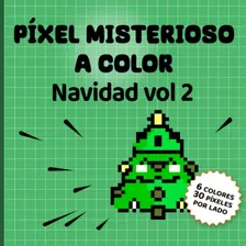 Pixel Misterioso A Color Navidad Vol 2: Cajas Numeradas Para