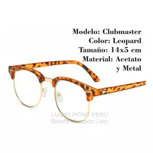 Lentes Monturas Modelo Clubmaster Hombre Mujer Optica