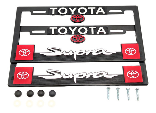 Porta Placas Auto Camioneta Toyota Cubre Pijas Supra Marcos  Foto 3