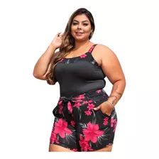 Conjunto Feminino Plus Size Promocional!! Barato!! 46 Ao 54!