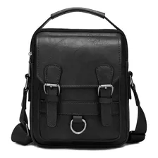 Bolsa Masculina Transversal 100% Couro Legitimo Ref:944