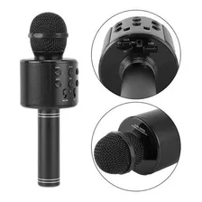 Micrófono Inalámbrico De Karaoke Bluetooth Ws-858 Recargable