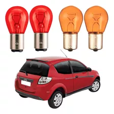 Kit 4 Lampadas Freio Lanterna E Seta Ford Ka 2008 A 2013