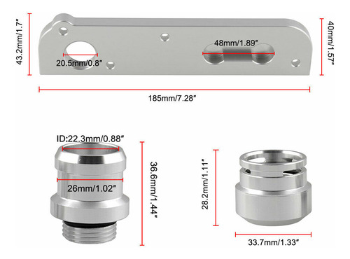 Adaptador Pcv Para Audi A1 A3 Golf Jetta Solution Billet Foto 5