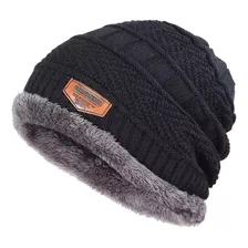 Touca De Lã Forrada Adulto Toca Gorro Inverno Frio