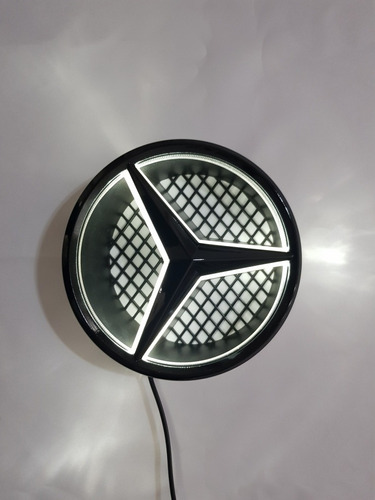 Emblema Led Mercedes Benz Calidad Premium Oem Parrilla Foto 10