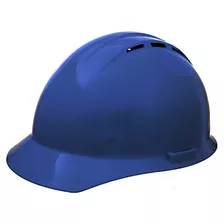 Americana Vent Cap Style Hard Hat Trinquete Mega, Azul