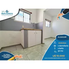 Apartamento De 1 Dormitorio Cocina Estar Patio