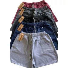 Shorts Shortinhos Kit Com 3 Sortidos Para Verão Fresquinho