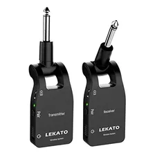 Lekato Transmisor Inalámbrico De Guitarra Receptor 2.4g