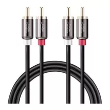 2rca Cable, Cablecreation 6ft 2rca Macho A 2rca Cable De Aud