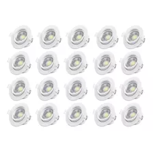 Pack X 20 Downlight Embutir Led 5w Direccionable - Unilux