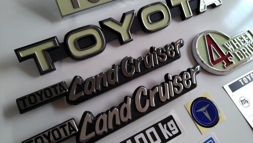 Toyota Land Cruiser Fj40/43 Emblemas Y Calcomanas Foto 4