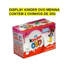 Kinder Ovo Meninos 2 unidades de 20g cada Ferrero  Compre na Mercadoce -  Mercadoce - Doces, Confeitaria e Embalagem