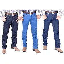 Kit Casual Calça C/3 Jeans Rodeio Peão Country Original 2020