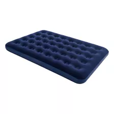 Colchão Inflável Brx 20256 Cor Azul Hasta 200kg De 1.37cm X 1.91cm X 22cm