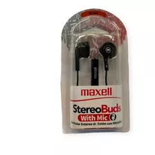 Audifonos Maxell Stereo Buds Manos Libres 