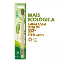 Escova Dental Natural Bamboo - Orgânico Natural