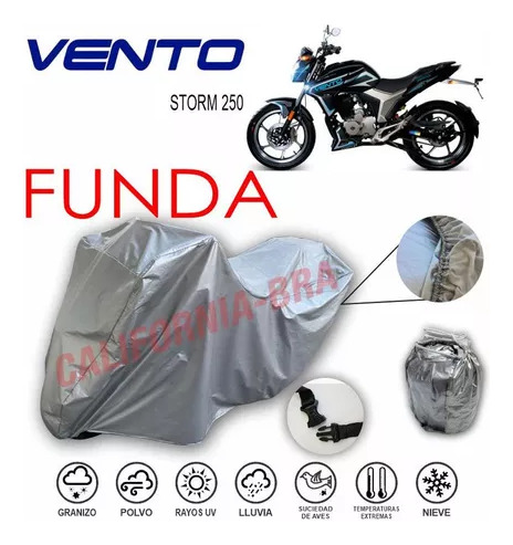 Funda/forro Protector Uso Rudo Para Moto Vento Storm 250 Foto 2