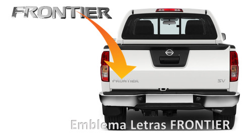 Emblema Letras Frontier Foto 2