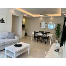 Rento Hermoso Apartamento Amueblado En Los Alamos Santiago