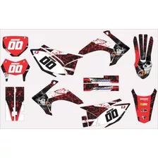 Kit Adesivo Moto Cross Trilha Crf 230 0,20mm Biker Lm266