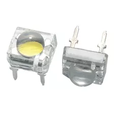 Kit 200 Unidades Led Piranha Branco Frio + 200 Vermelhos