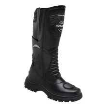 Bota Coturno Motociclista Militar Azimute Grande 45 46 47 48