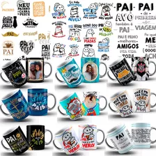 + 350 Artes Caneca Dia Dos Pais + Pack C/ 1500 Arquivos Png