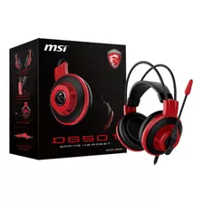 Audifono Headset Gaming Msi Ds501 Usb Smart- Boleta