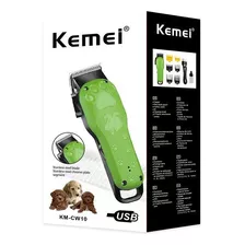 Máquina Afeitadora Cortadora Para Perros Chico Kemei Km-cw10