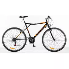 Bicicleta Mountain Bike Rodado 26 Futura Negra Y Naranja