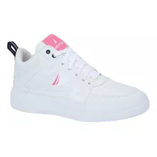 Tenis Dama Casual Nautica Hady Color Blanco