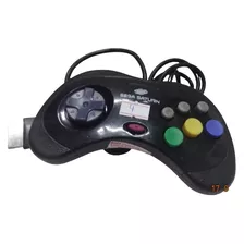 Controle Sega Saturn Original Cod 4 Preto Hss-0101