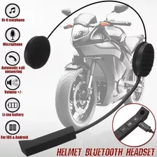 Fone De Ouvido Capacete Motoqueiro Sem Fio Bluetooth