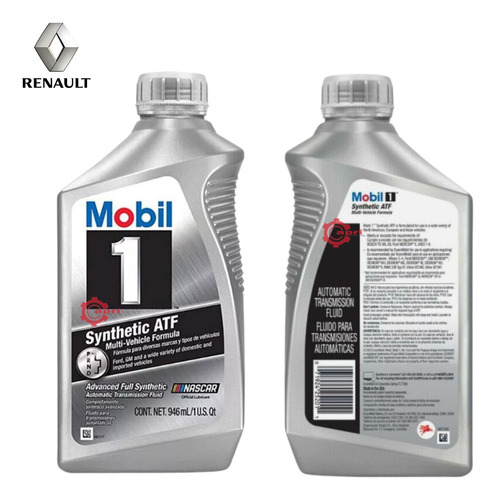 Aceite Transmisin Automtica Renault Mobil 1 Synthetic 6pz Foto 5