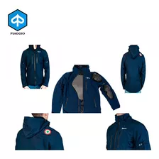 Campera Softshell Jacket Azul Vespa Talle: Xl. Mca