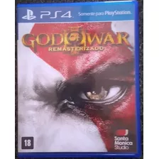 God Of War 3 Remasterizado Ps4 Mídia Física