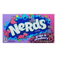 Bala Nerds Confeitos Sabor Uva E Morango 141,7g