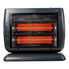 Calefactor Eléctrico De Cuarzo Heat Wave Hq1261u Negro 120v