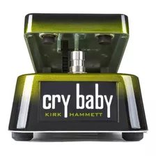 Pedal De Efecto Cry Baby Kirk Hammett Cry Baby Wah Wah Kh95 Verde