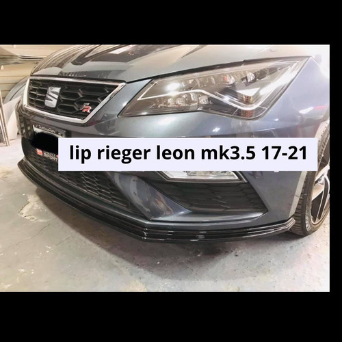 Lip Riegger Seat Leon Mk3 Fr Cupra Seat Leon Spoiler Frontal Foto 5