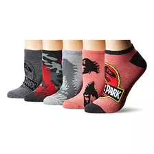 Calcetines Casuales Universal Para Mujer De Jurassic World,