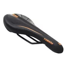 Selim Banco De Bike Mtb Yamada Zl-8010 - Preto Com Laranja